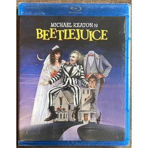 Beetlejuice Bluray Michael Keaton Tim Burton -  New